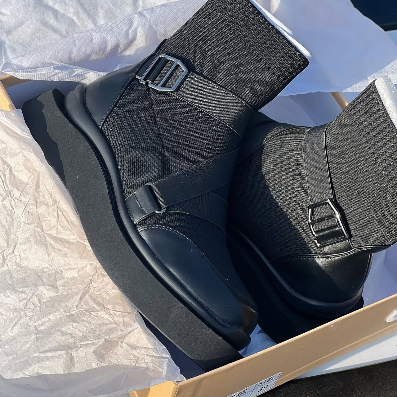 chaussures a semelle chimoptics (BOTTES D'HIVER)