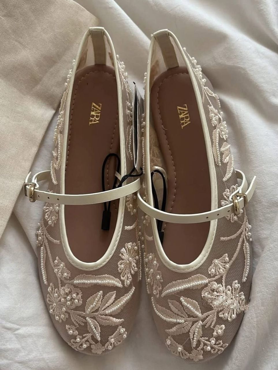 ZARA BALERINE PERLE