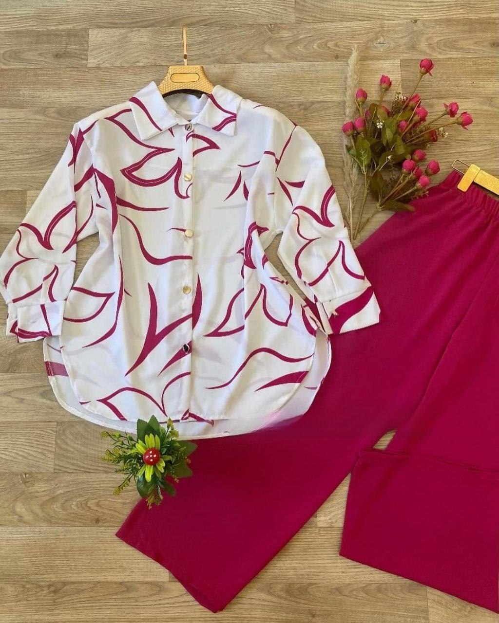 ensemble deux piéces chemise et panalon (كمية محدودة)