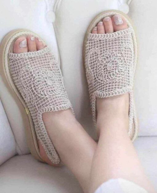 Sandale élégante et confortable