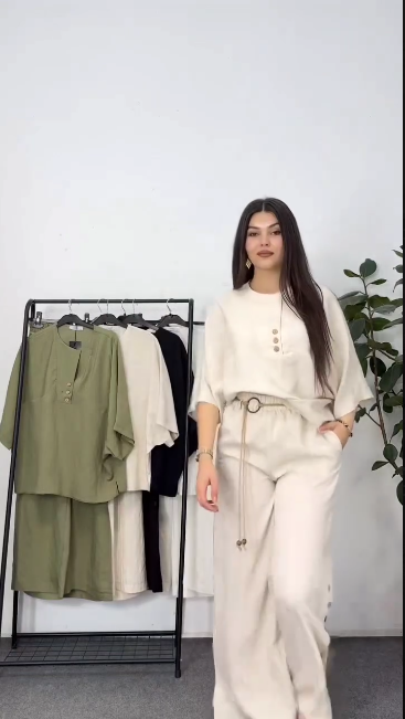 Ensemble léger de coupe oversize