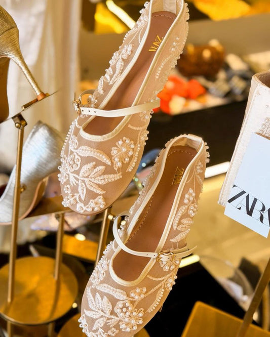 ZARA BALERINE PERLE