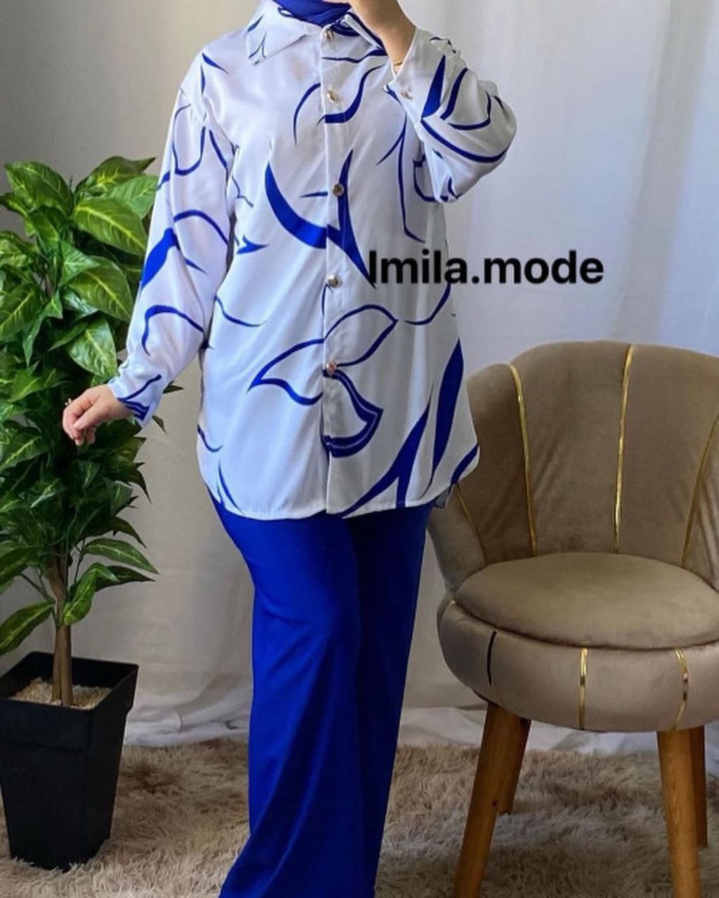 ensemble deux piéces chemise et panalon (كمية محدودة)