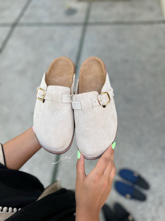 Pantoufles rétro à fond épais (qualité supérieure )