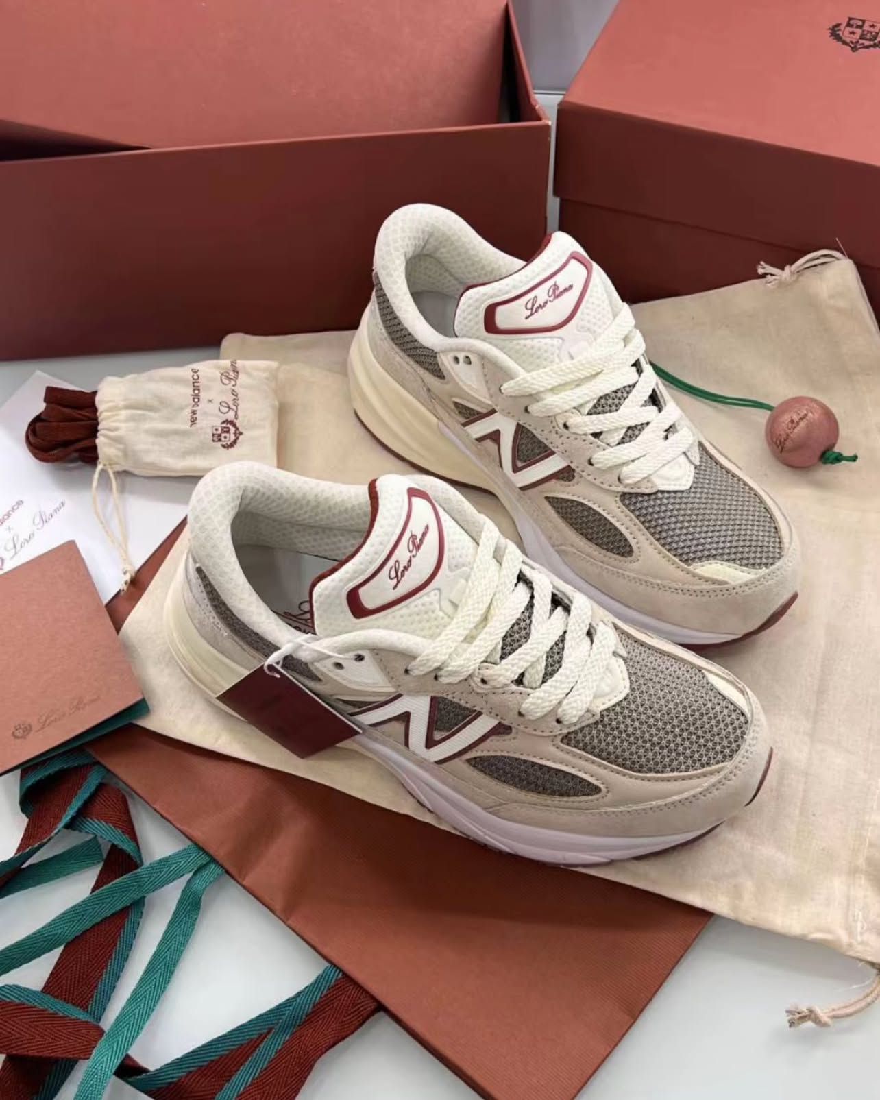 Loro Piana x  New Balance 990 V6