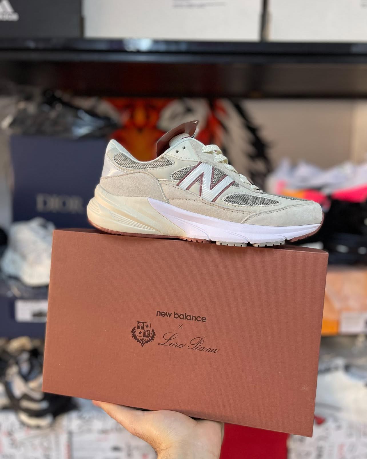 Loro Piana x  New Balance 990 V6