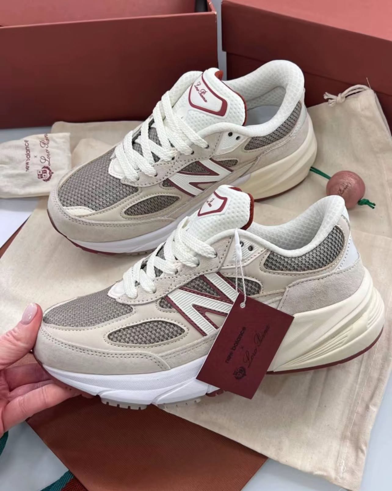 Loro Piana x  New Balance 990 V6