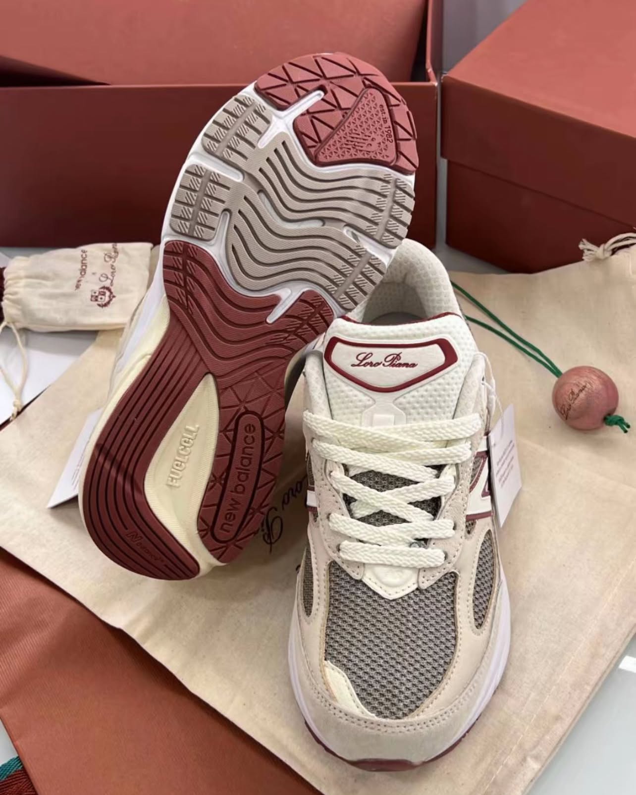 Loro Piana x  New Balance 990 V6